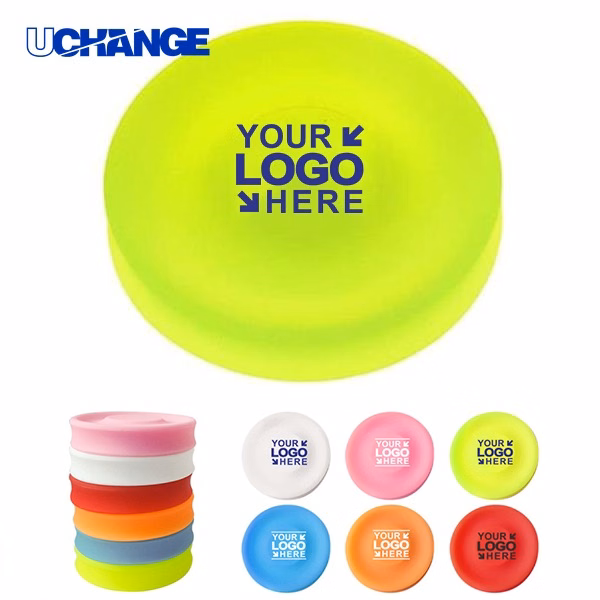 Silicone Flying Disc Toy for Fun