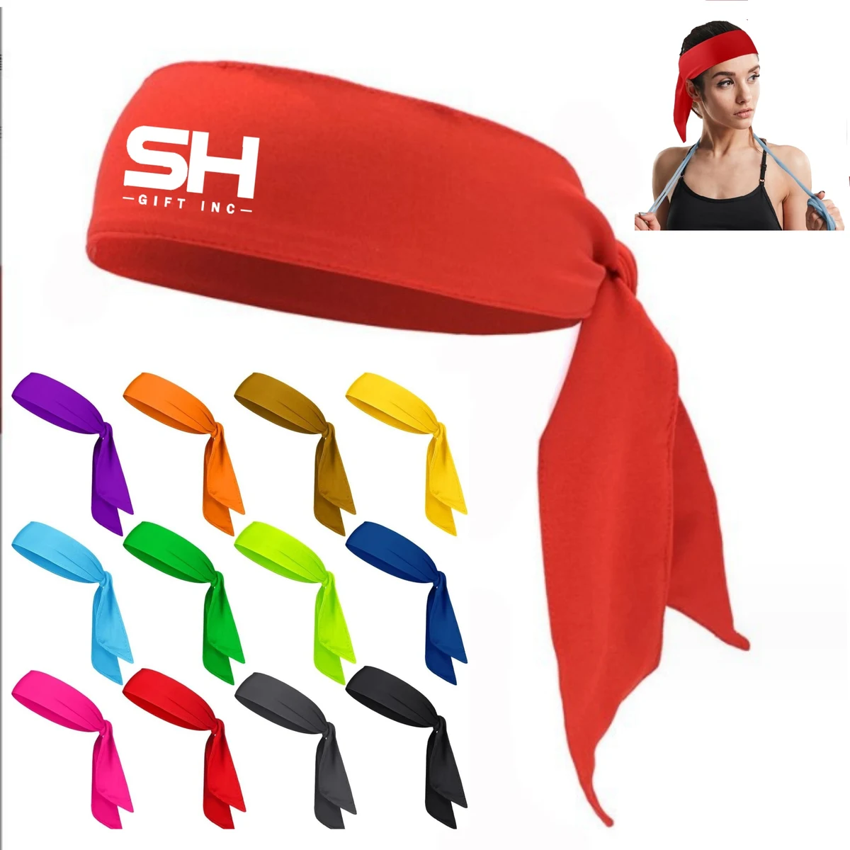 Sport Tie Headbands 1