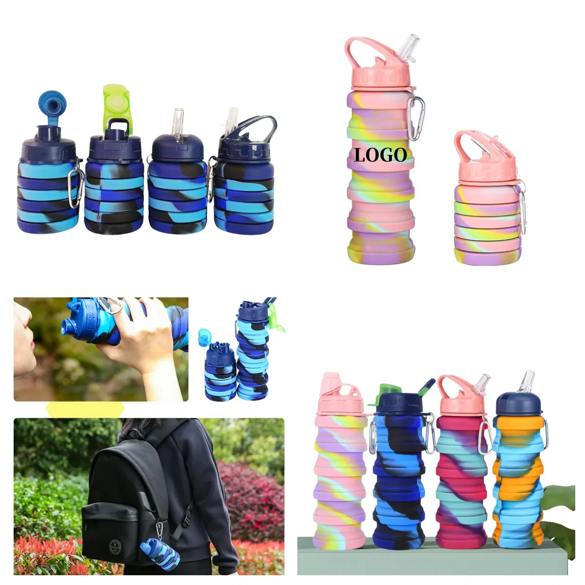 Collapsible Water Bottle Drinkware 1