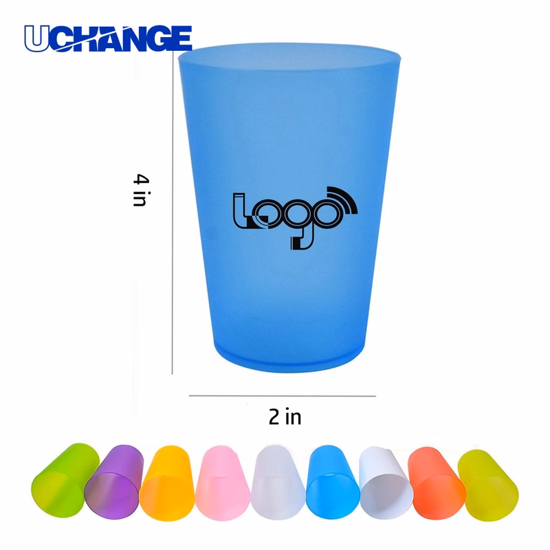 Colorful Plastic Cup Container (9 Oz)