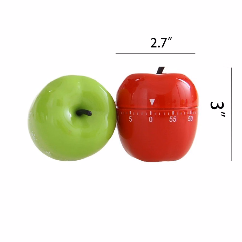 Wind-Up Fruit-Type Kitchen Timer Reminder