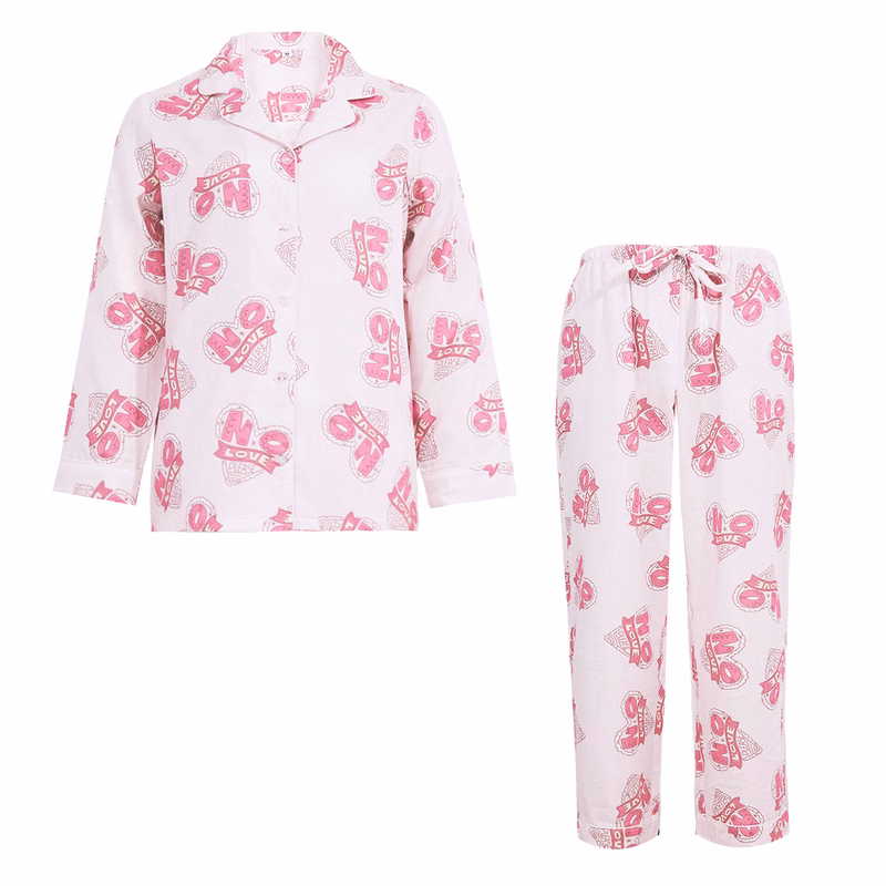 100% Cotton Double-Gauze Unisex Pajama Set