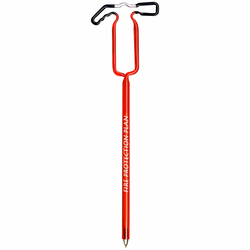 Fire Extinguisher Multi-Color Inkbend Standard, Bent Pen