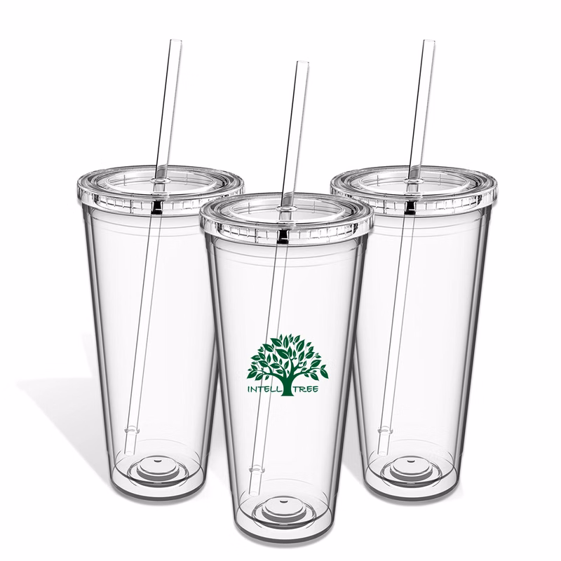 24Oz Reusable Boba Cup For Large Size Bubble Tea