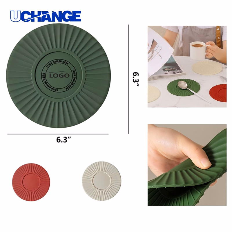 Reliable Heat Resistant Silicone Non-Slip Coaster Mat