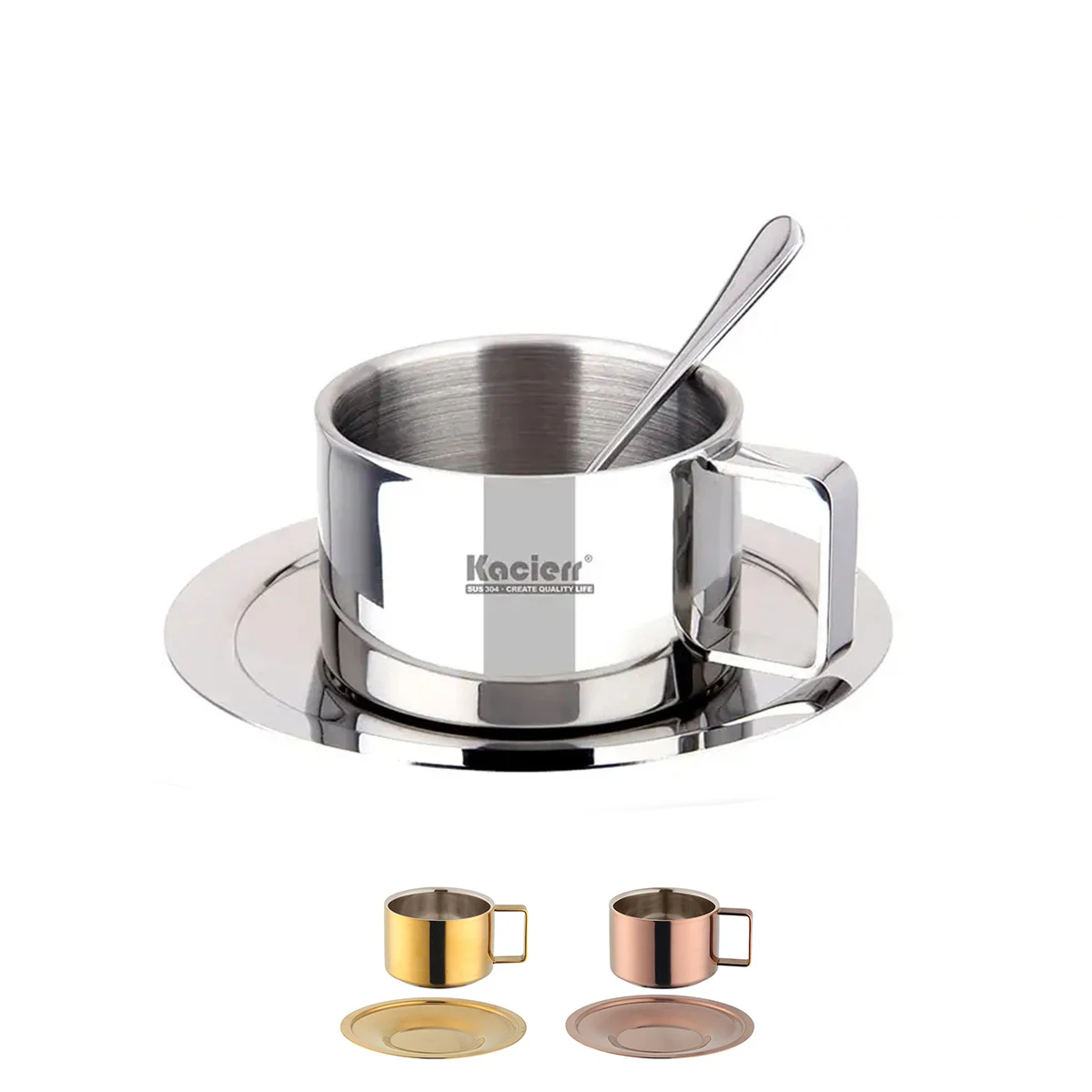 Double Walled Coffee Cup Sets 1