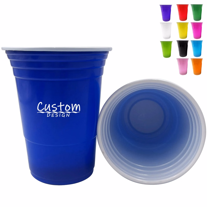 16 Oz Disposable Plastic Stadium Party Cup