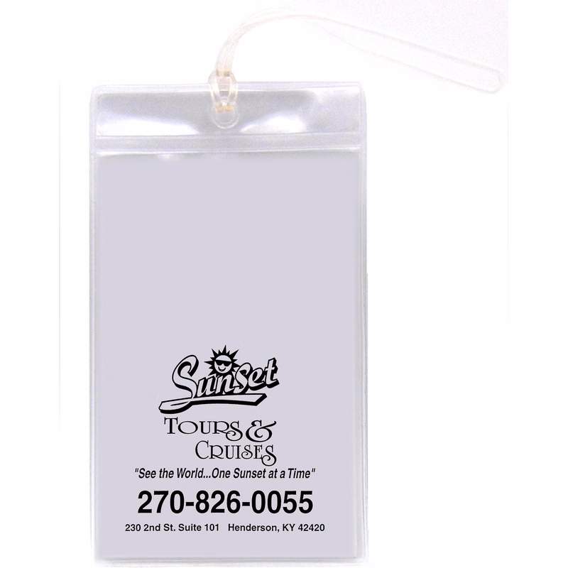 Cruise Vinyl Luggage Tag
