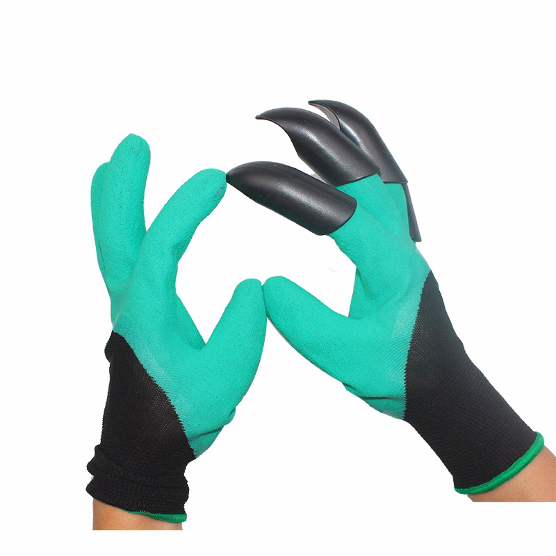 Waterproof and Breathable Planting Weeding Garden Gloves with Claws