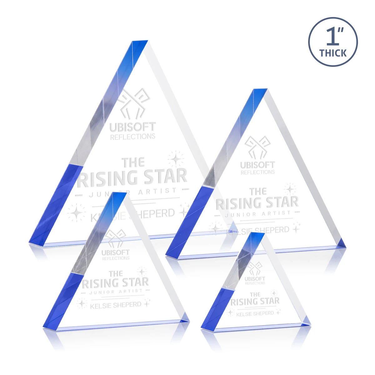 Spartan Triangle Award - Blue 1