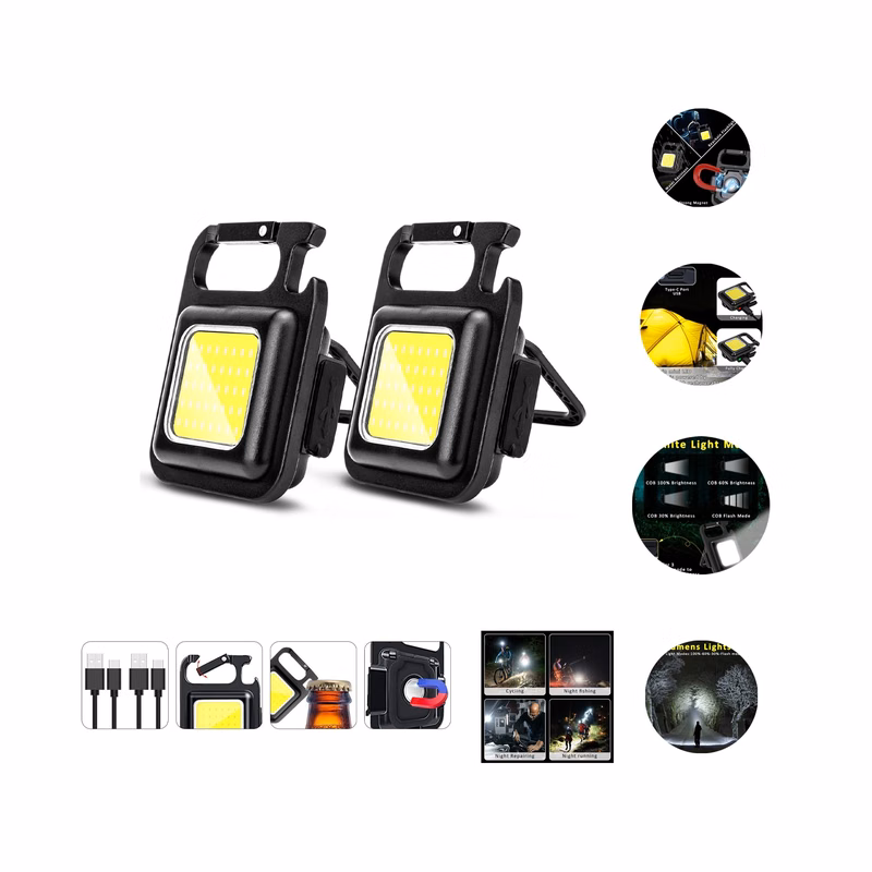 Work Light Keychain Flashlight