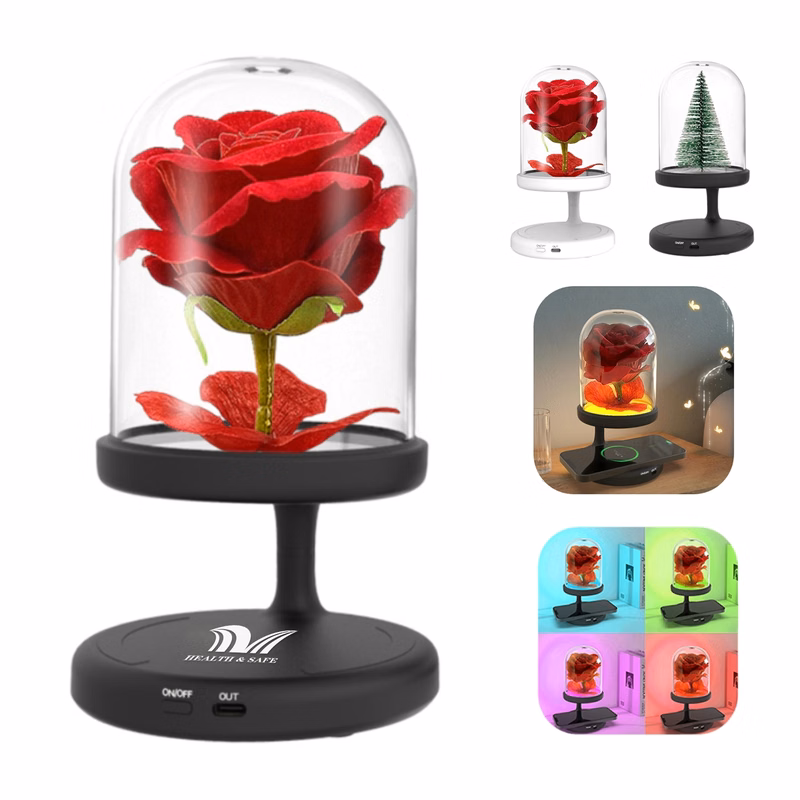 Wireless Charging Christmas Atmosphere Night Light