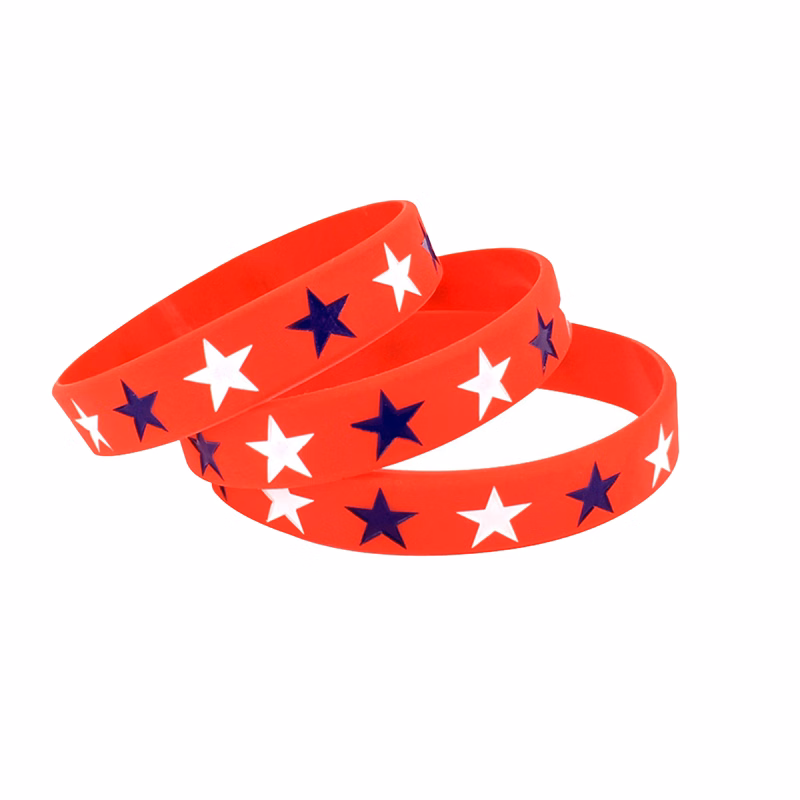 Lightweight Flexible Silicone Wristband For Sport MOQ50