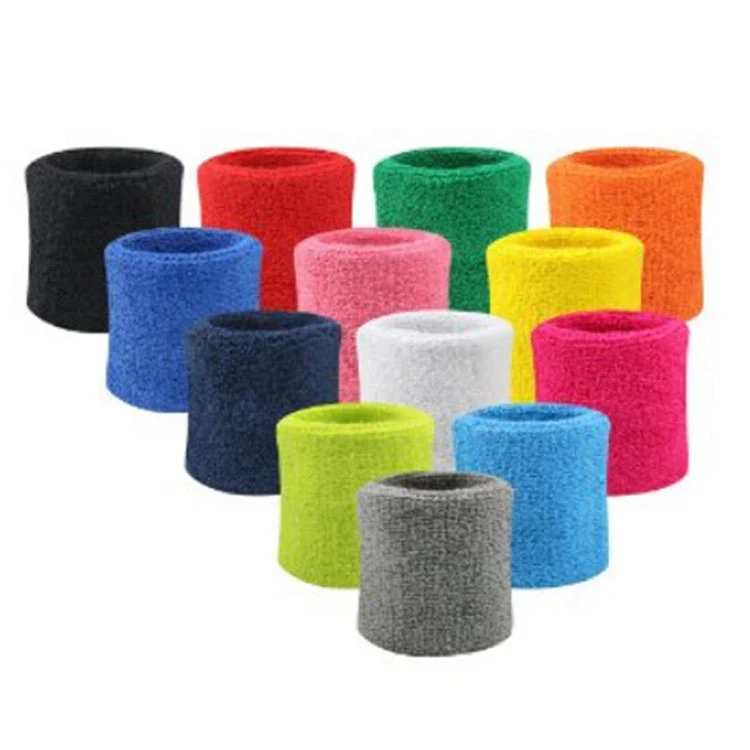 cotton and polyester Sport Sweatbands 1