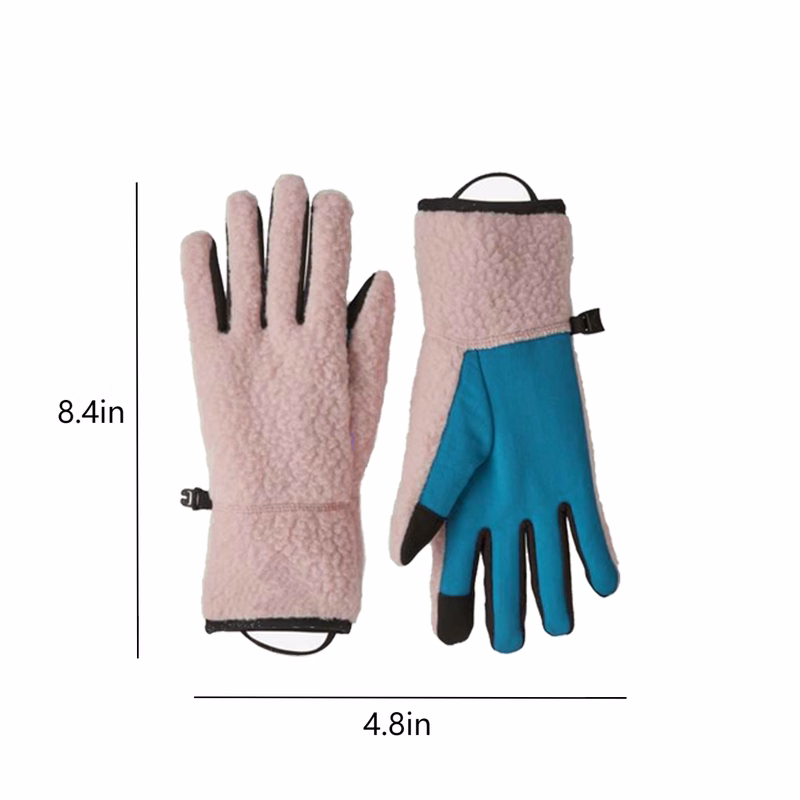 Lamb wool cold-proof gloves