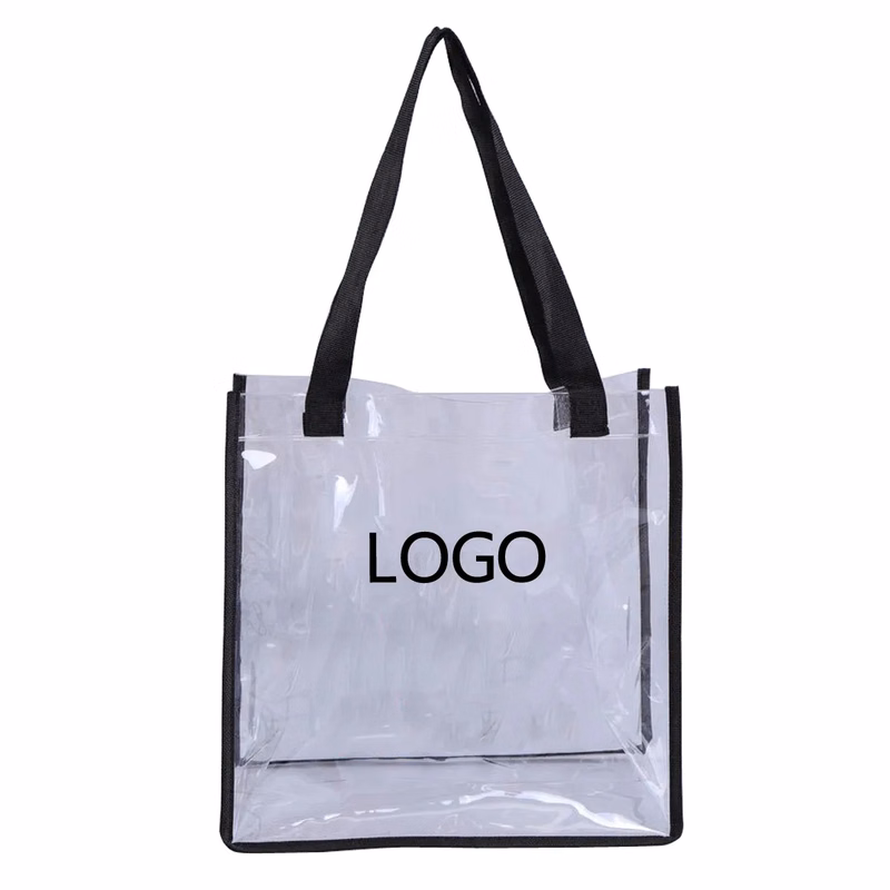 Clear Plastic Tote Bag With Handles