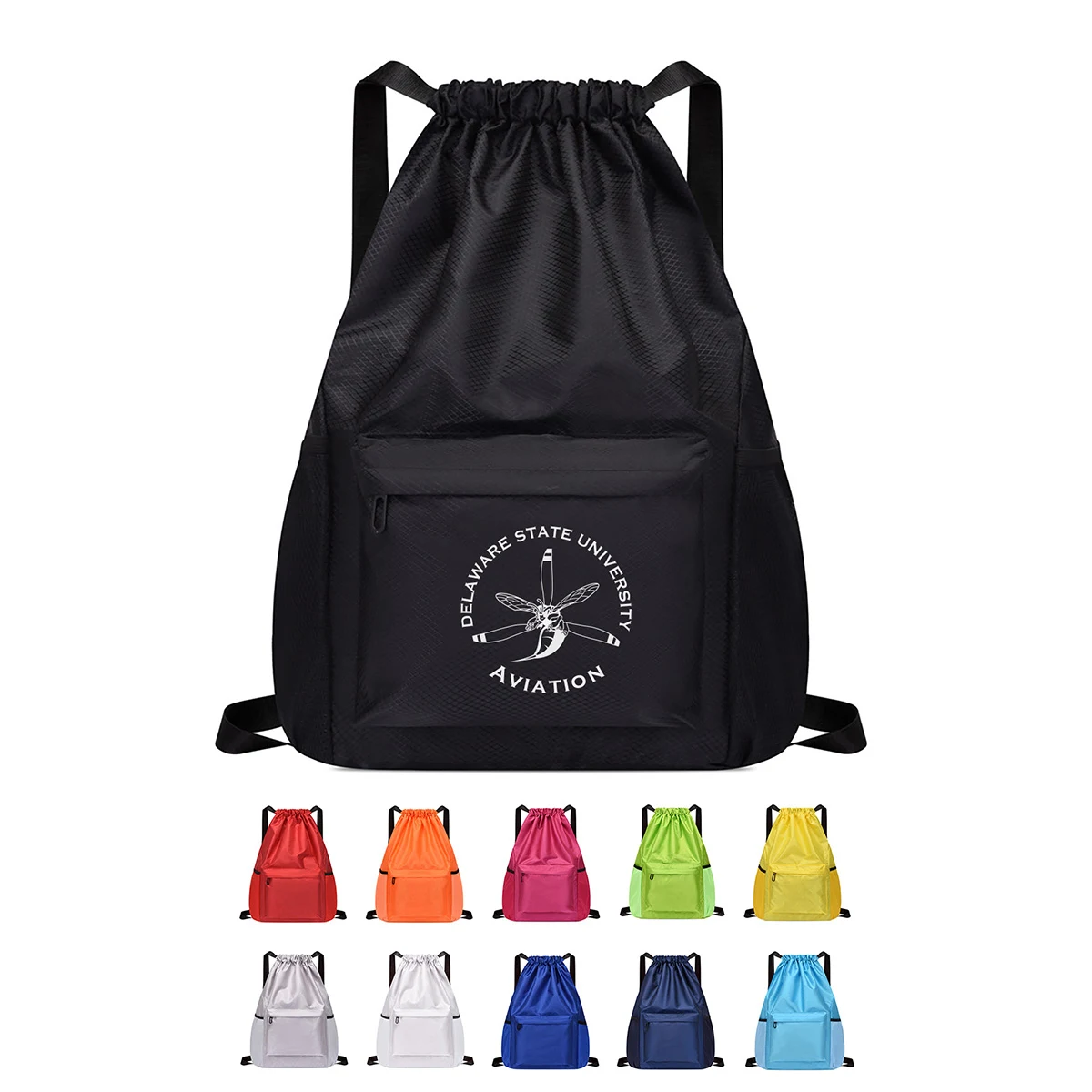 Waterproof Drawstring Sport Backpack 1