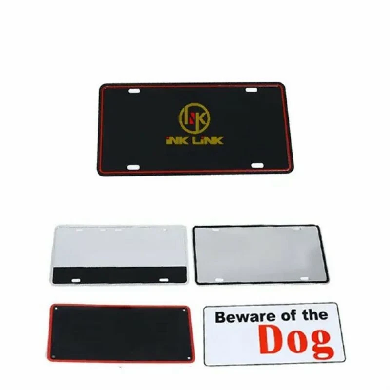 Personalized Mini Bicycle License Plate 1