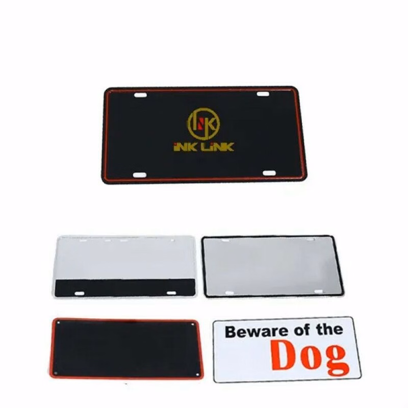 Personalized Mini Bicycle License Plate