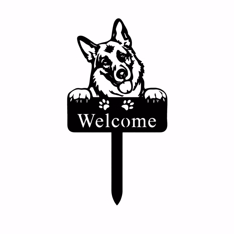 Dog Plant Stake