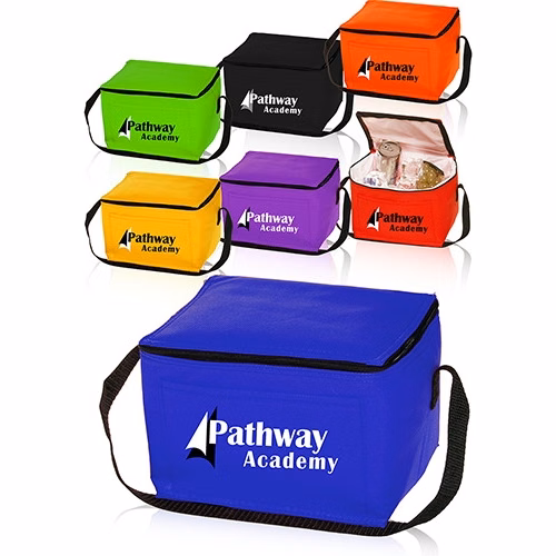 Non-Woven Lunch Bag - Cooler Bag - 9" W x 6" H