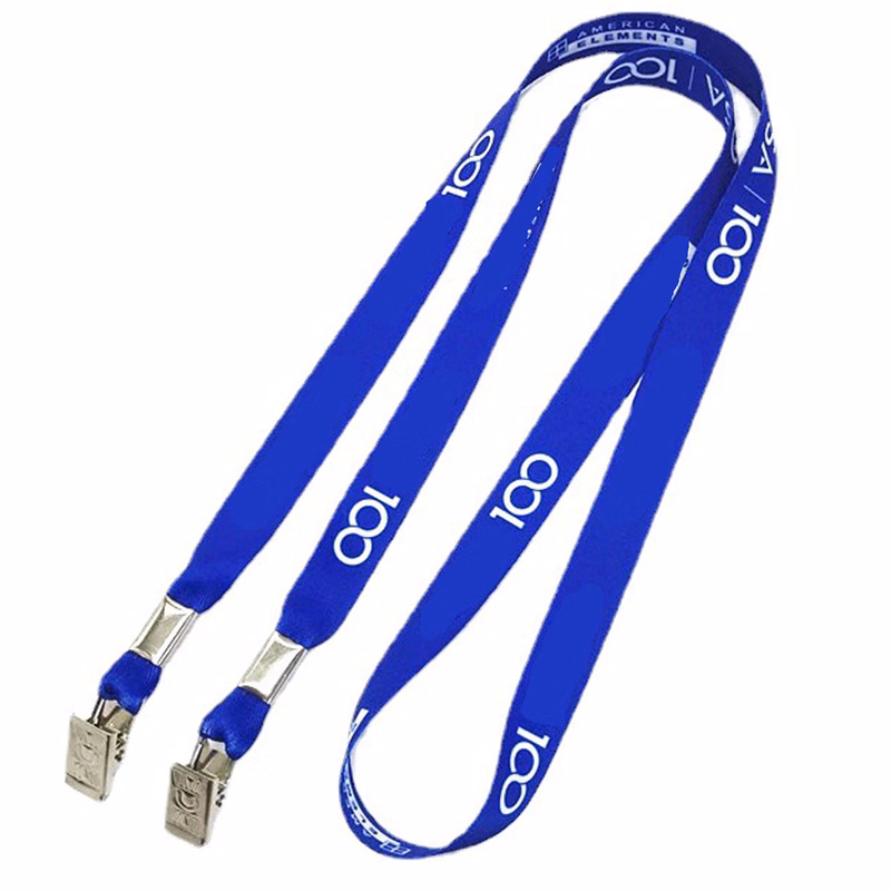 Double Ended Lanyard With Clips