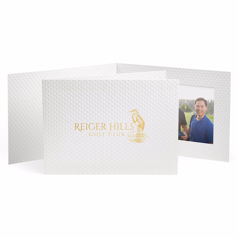Golf Ball Textured Photo Folder
