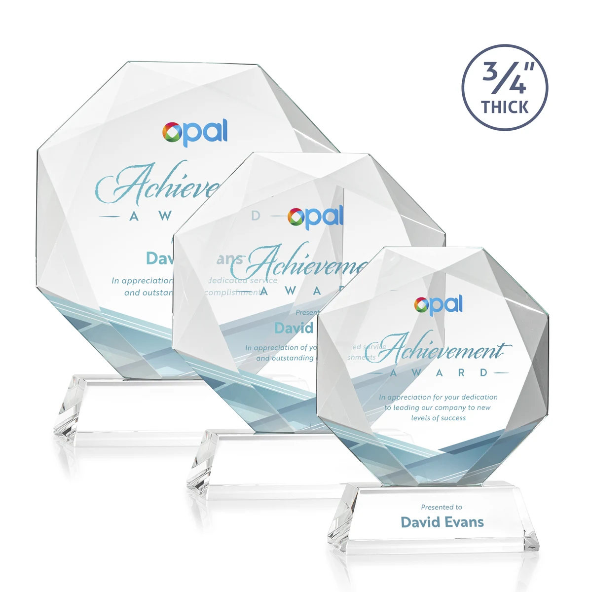 Bradford VividPrint™ Award on Newhaven Base - Starfire 1