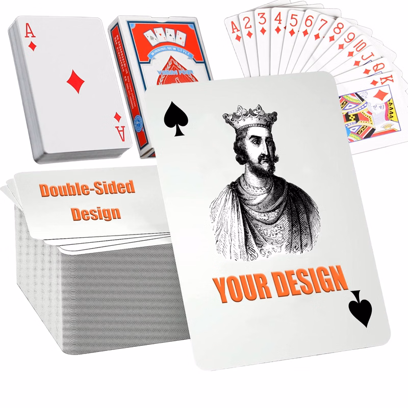 Advertising Poker Playing Cards Set