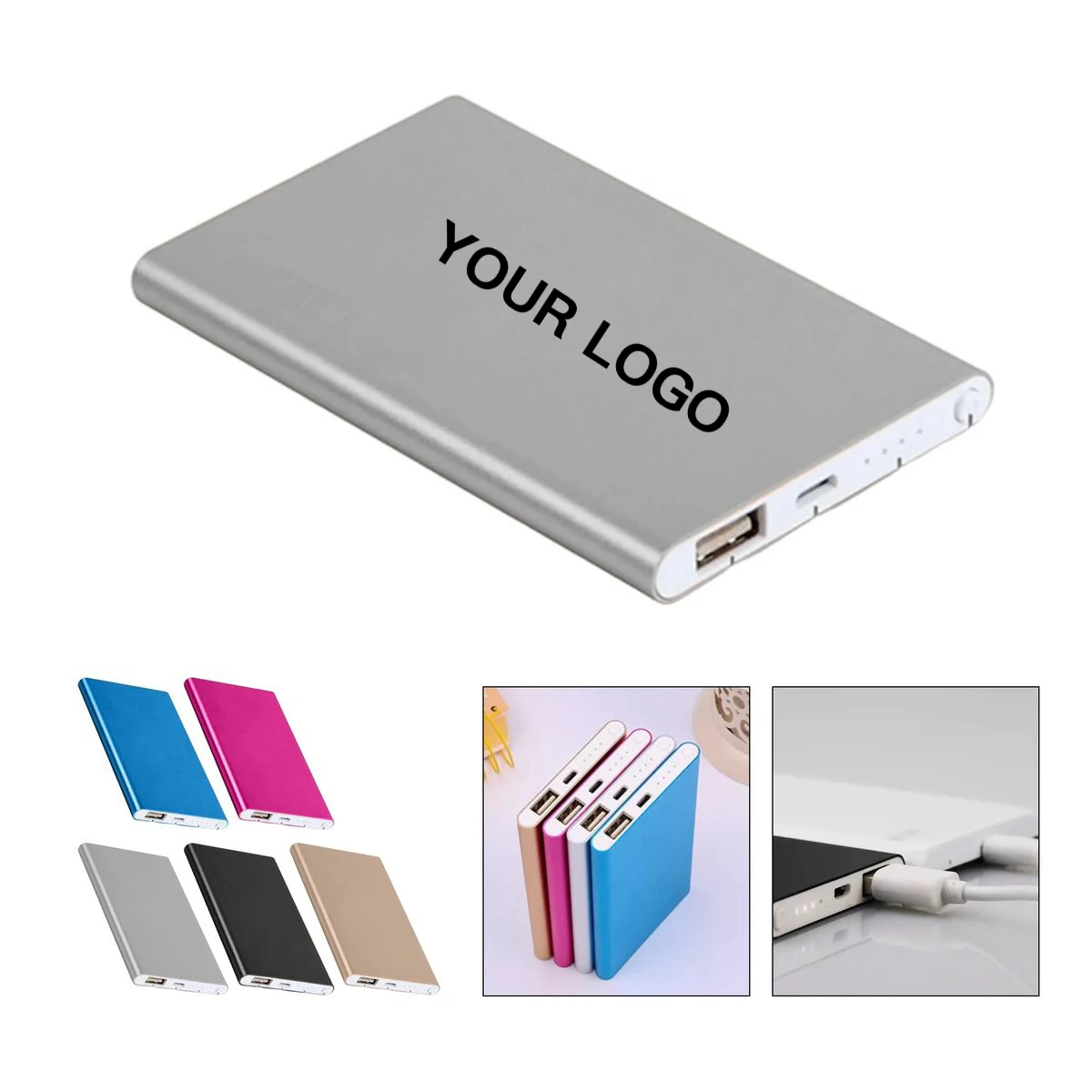 Portable 5000mAh USB Charger with LED Display 1