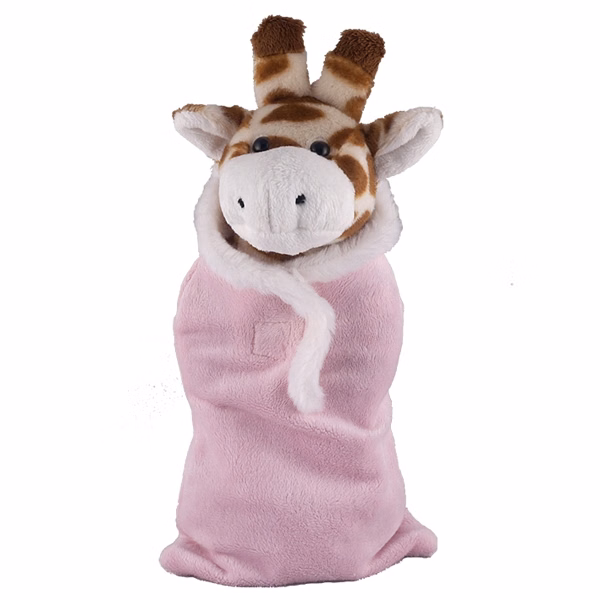 Soft Plush Giraffe in Baby Sleep Bag Stuffed Animal