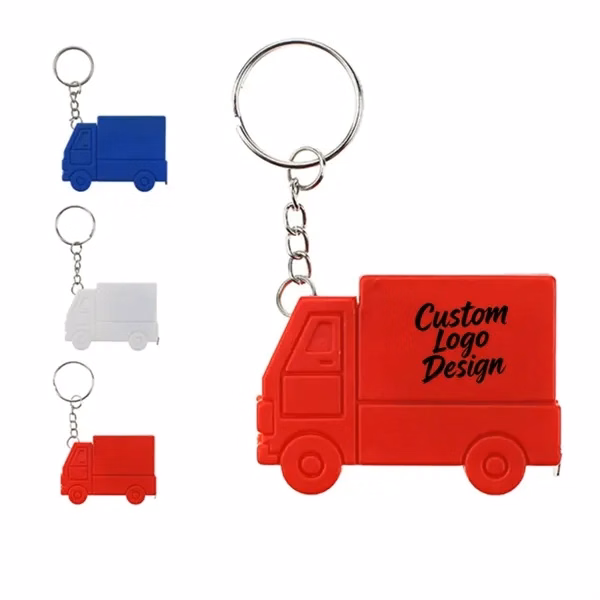 Personalized Logo Truck-shaped Keychains for Events and Everyday Carry