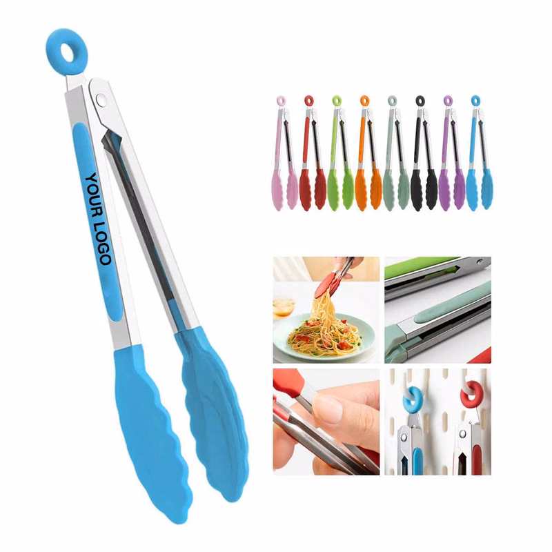 Food Grade Stainless Steel Tongs for Baking and Grilling