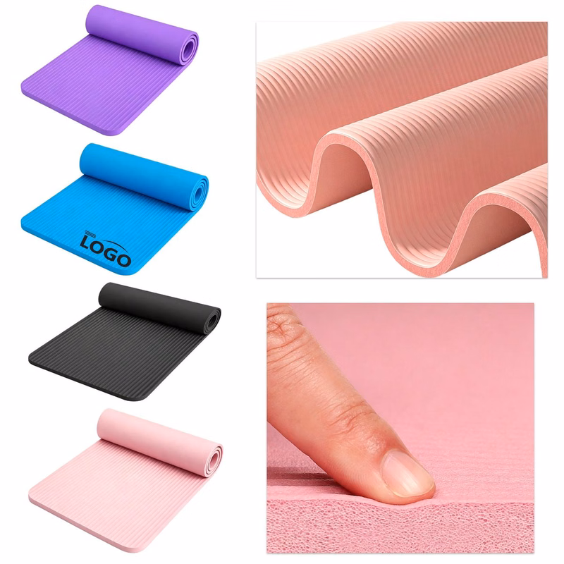 MOQ 10 Nbr Yoga Mat With Strap