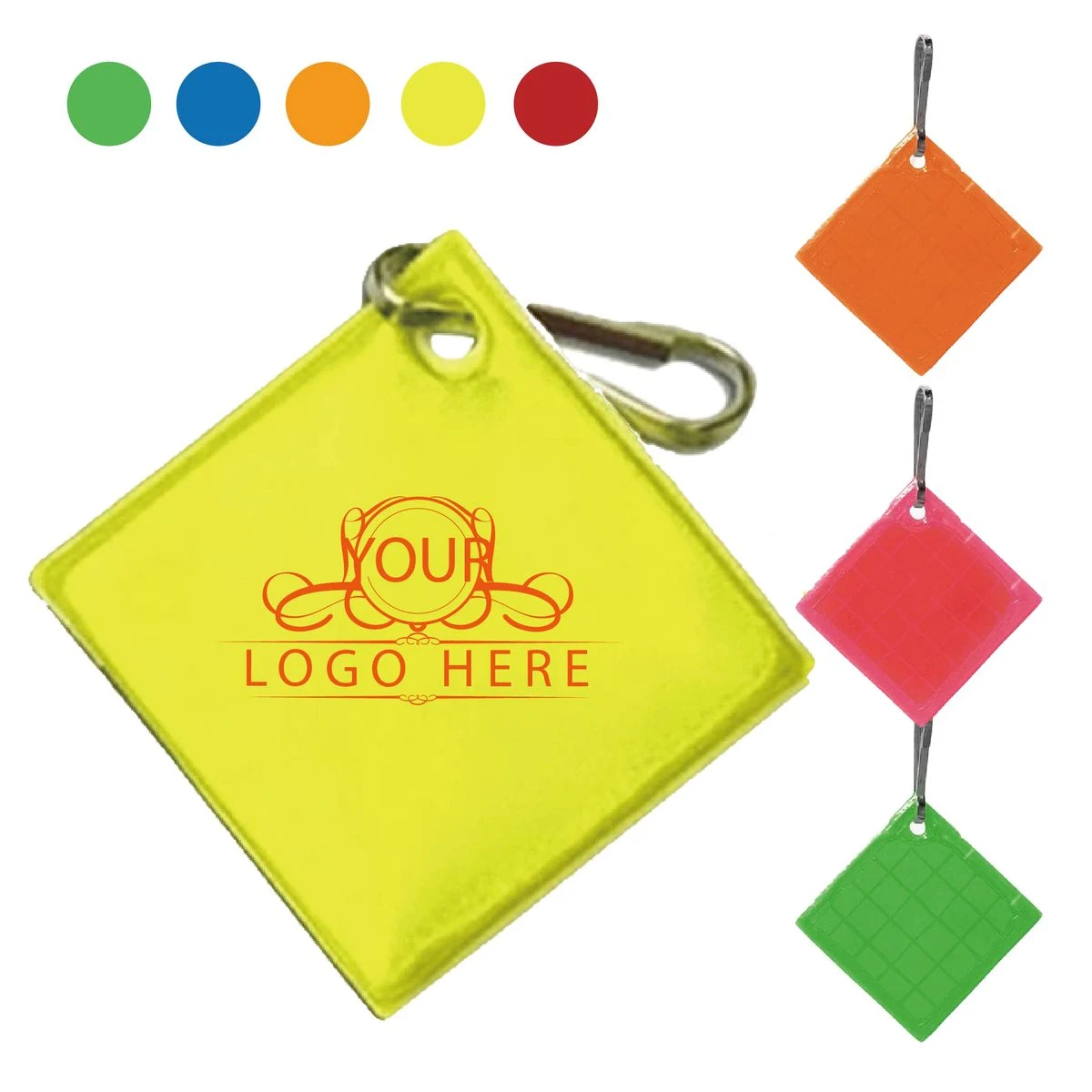 Traffic Safety Reflective Keychain 1