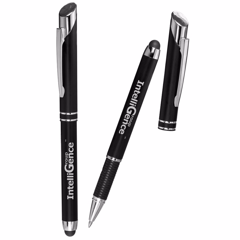Cap Off Metal Pen with Stylus