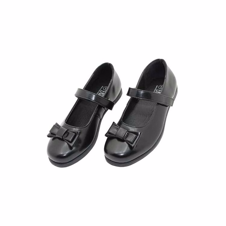 Girls' School Shoes - Black Size 11-3 Age 4-8 Years