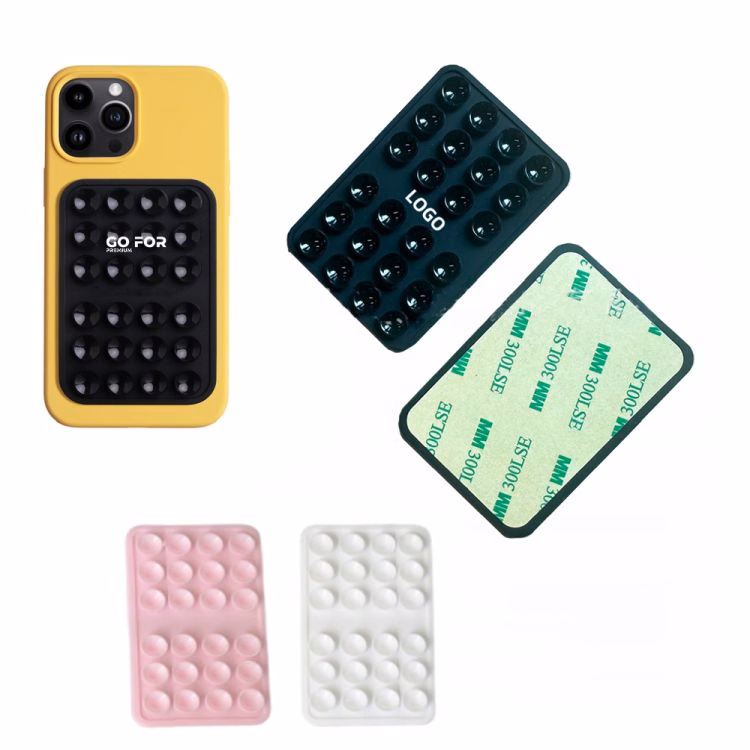 Silicone Suction Phone Adhesive Mount for Selfies Videos