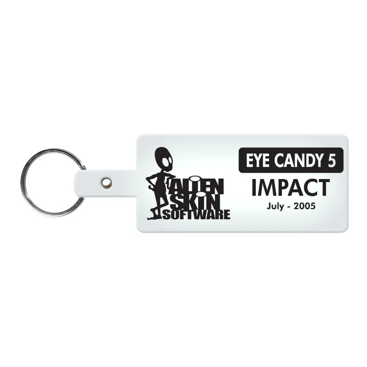 Rectangle Flexible Key Tag 1