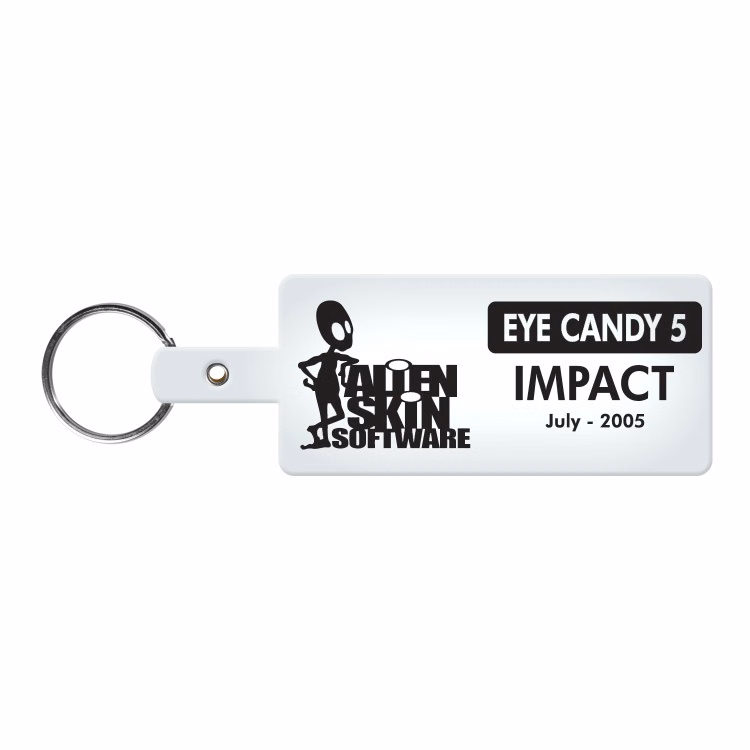 Rectangle Flexible Key Tag