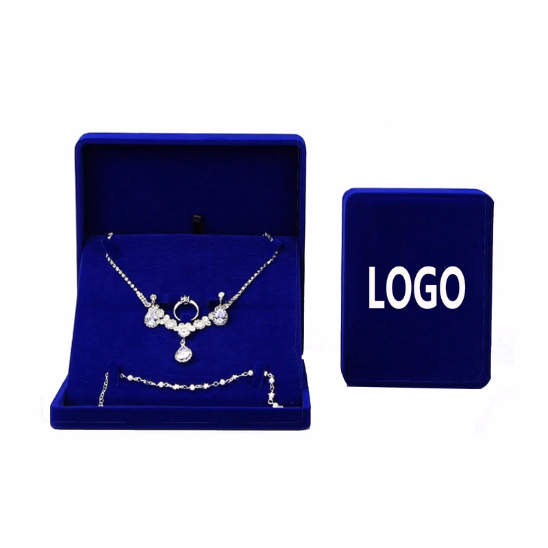 Velvet Jewelry Set Box
