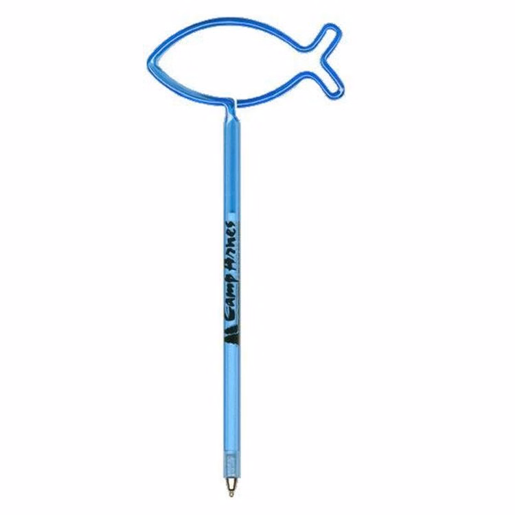 Christian Fish Inkbend Standard, Bent Pen