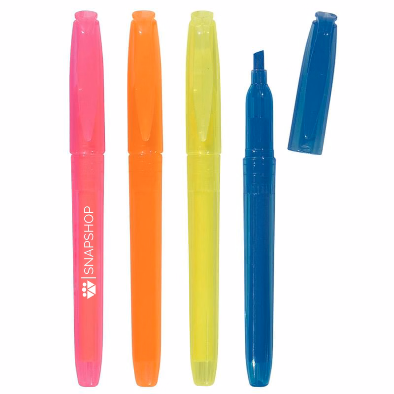 Pocket Highlighter With Antimicrobial Additive