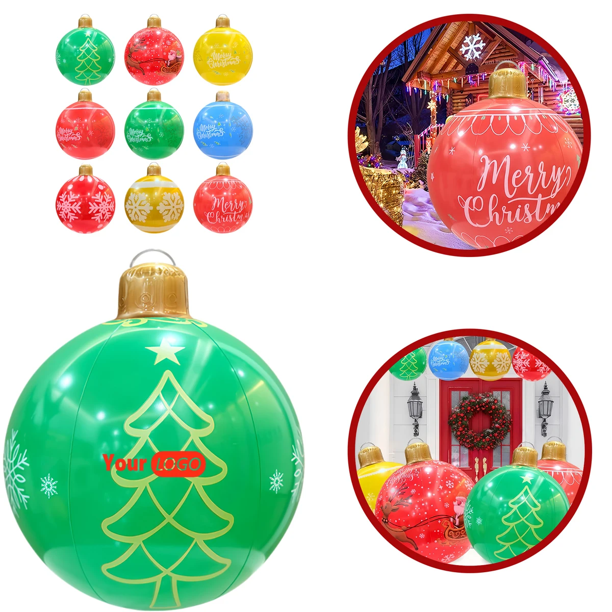 Christmas Atmosphere Inflatable Balloons 1