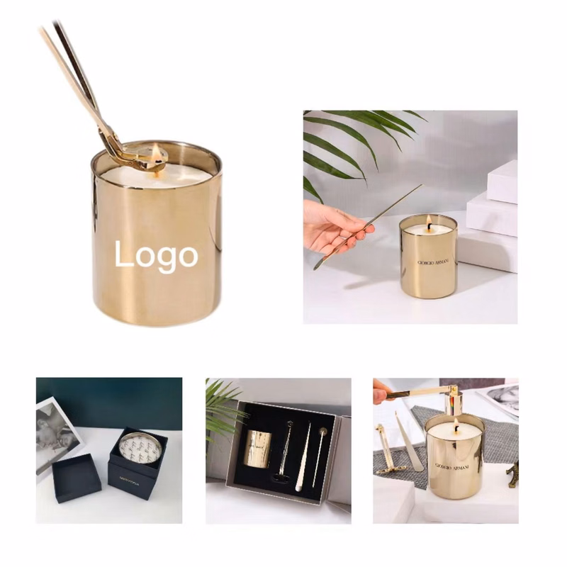 Gold Aromatherapy Scented Candles