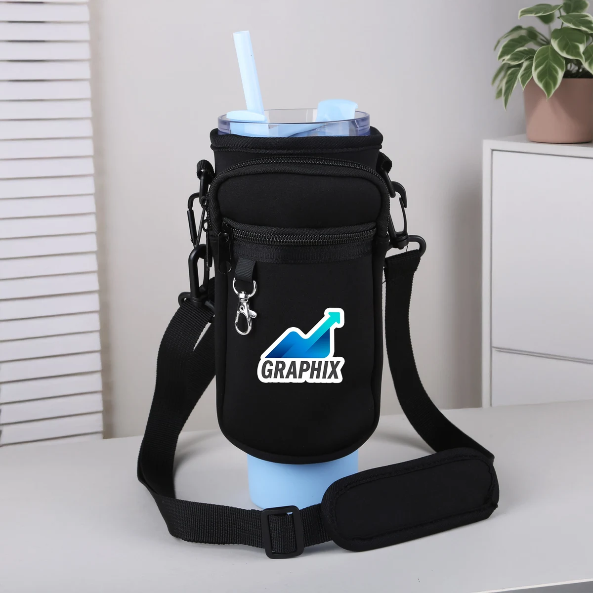 Carry All Neoprene 40 oz Mug Carrier Bag 1