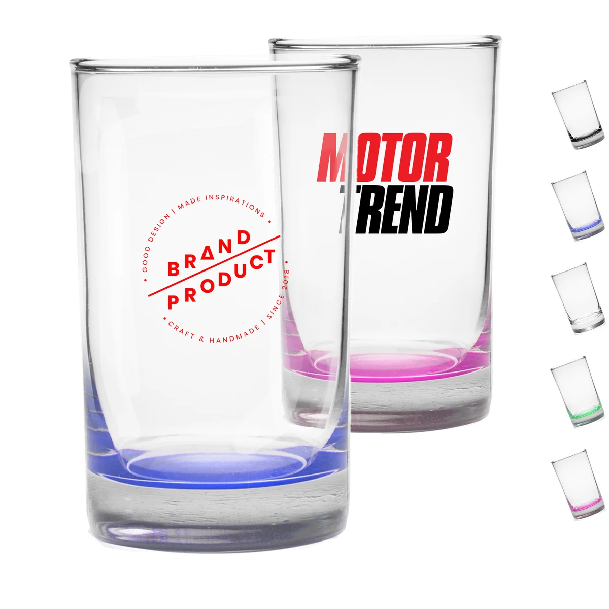 5 oz. Small Crystalline Glasses 1