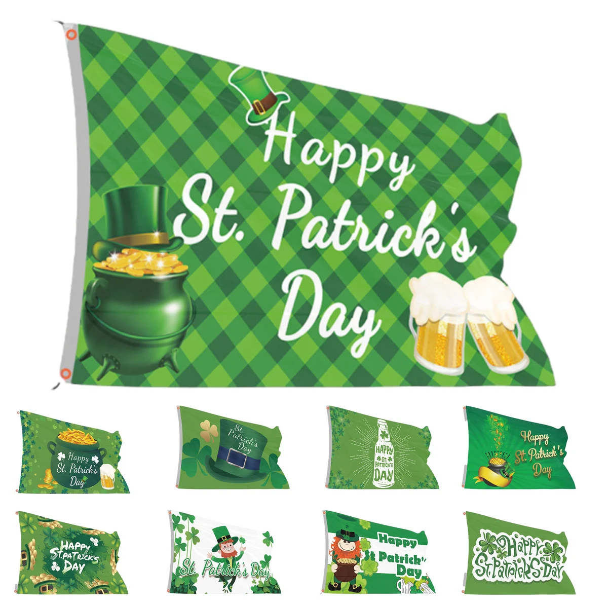 3' x 5' Customizable Festival Activity Polyester Flag 1
