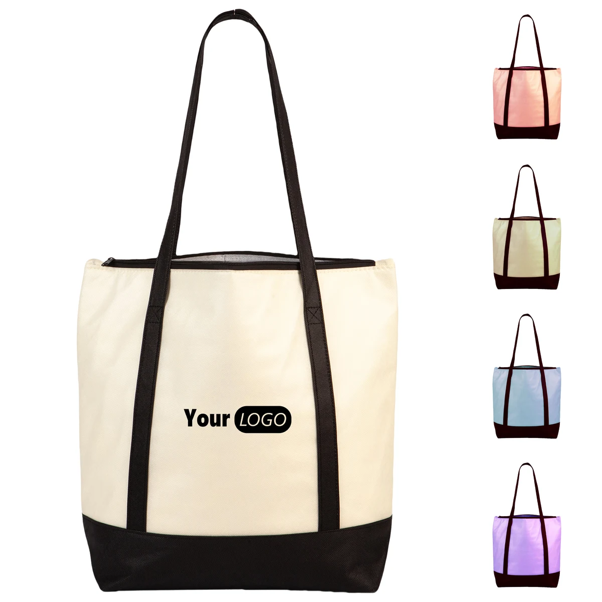 Other Fabric Foldable Storage Cloth Bag, custom tote bag with logo imprint 1