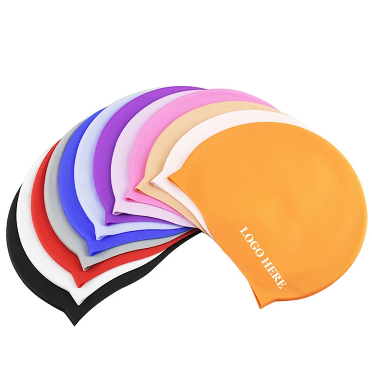 Soft Silicone Swimming Cap 1